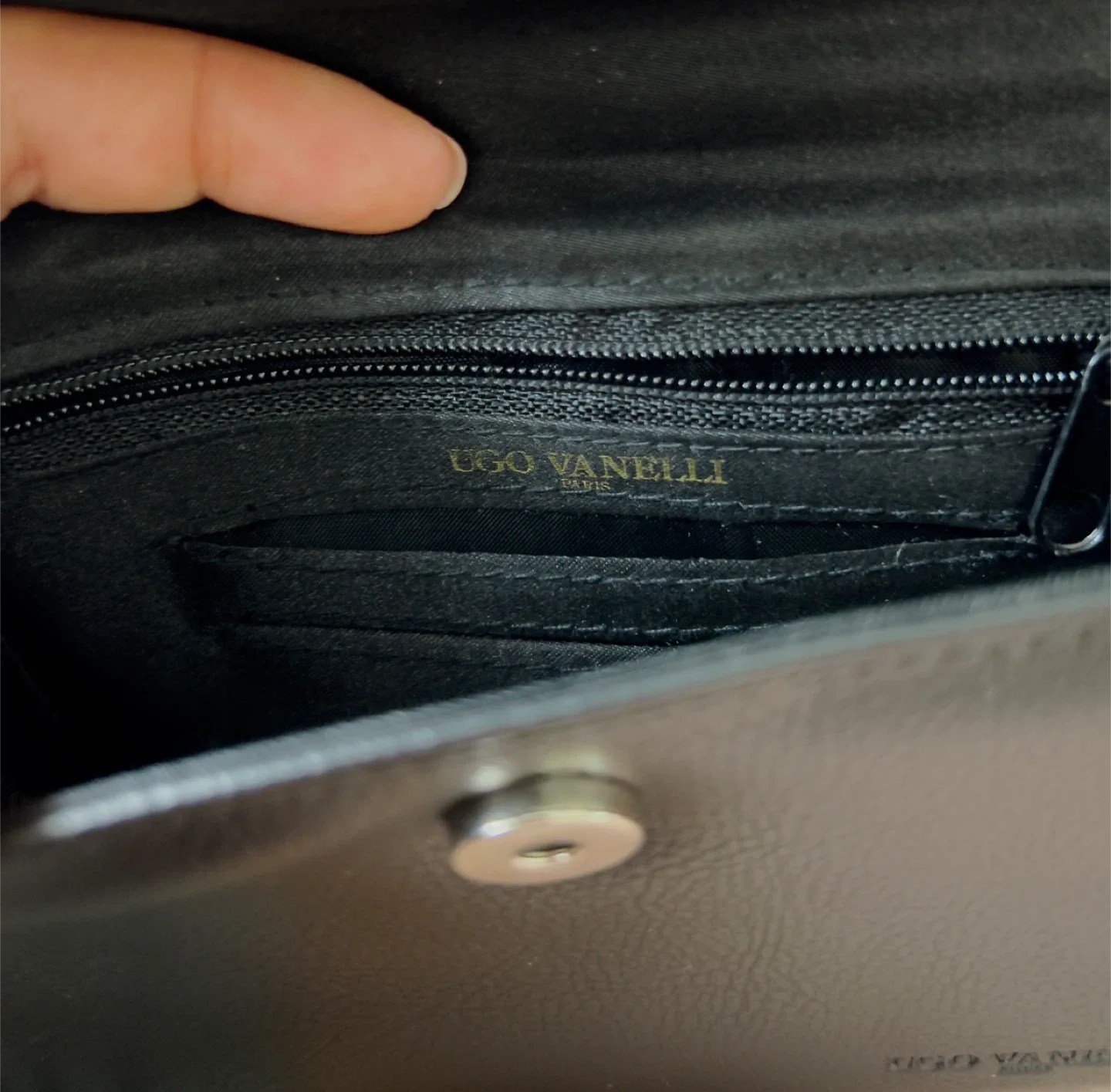 Ugo Vanelli Black Wallet image indicator(3)