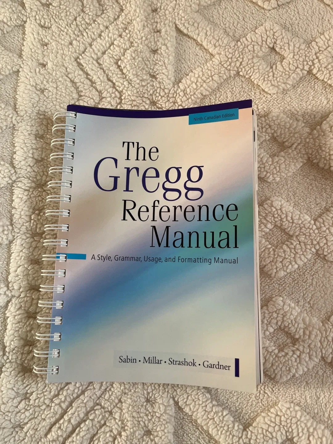 The Gregg Reference Manual, Ninth Canadian Edition image indicator(3)