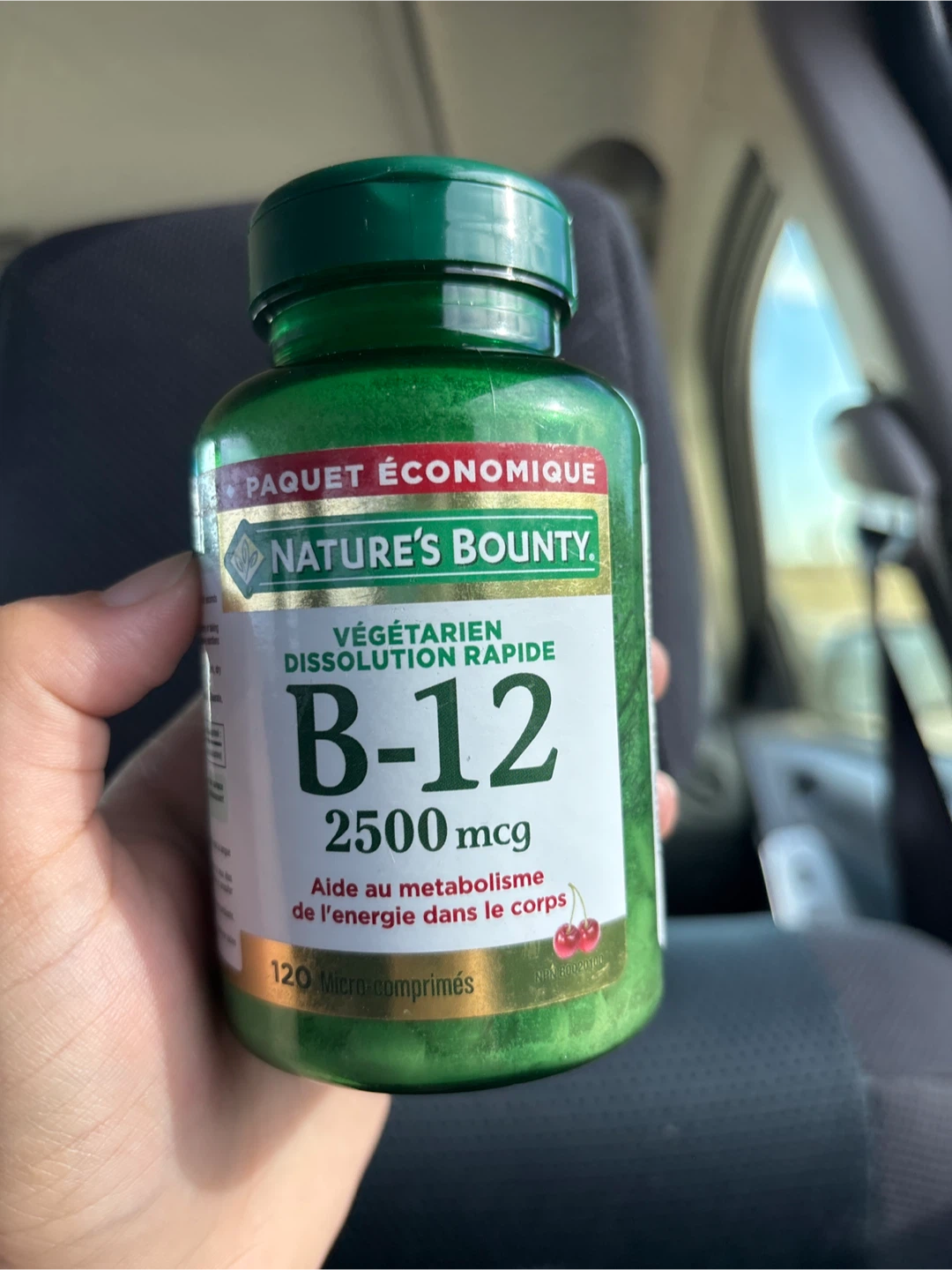 Nature's Bounty Vegetarian B-12 2500 mcg - Exp 02/2027