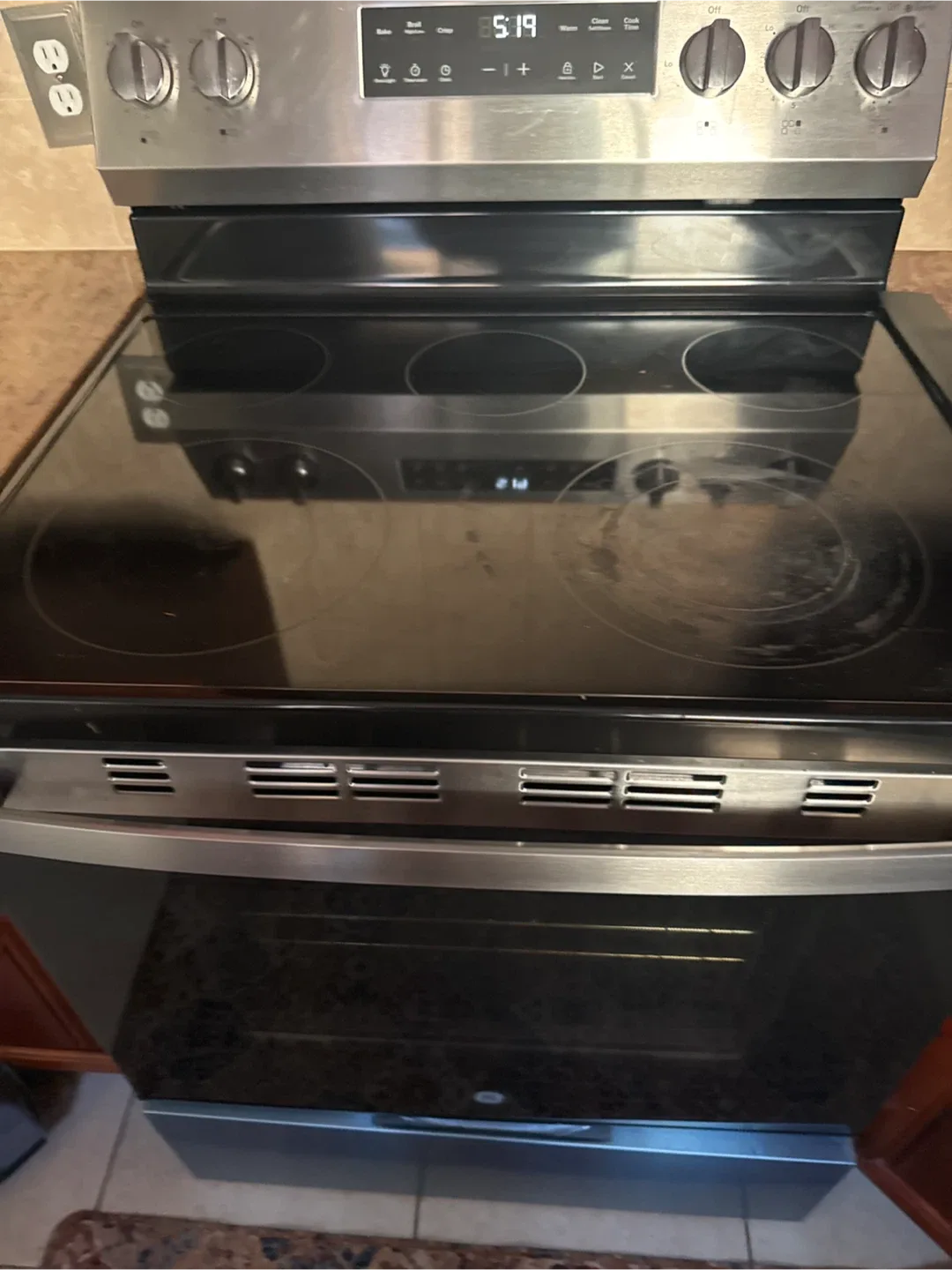 GE Stainless Steel Electric Range