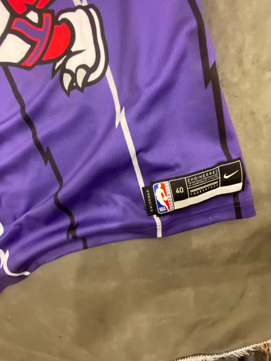 Nike Raptors Carter #15 Jersey - Size 40 image indicator(3)