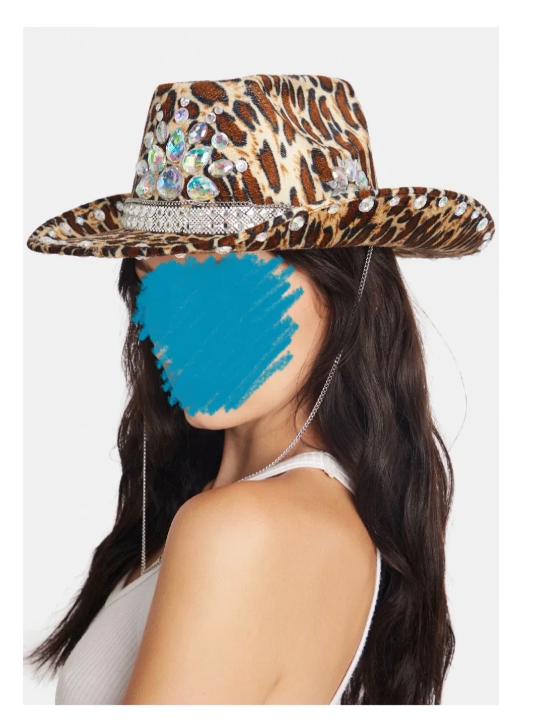 Leopard Print Cowboy Hat image indicator(6)