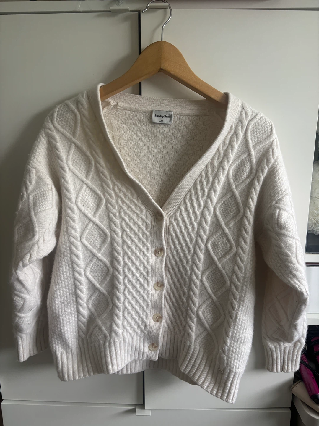 Sunday Best Cream Peggy Cardigan
