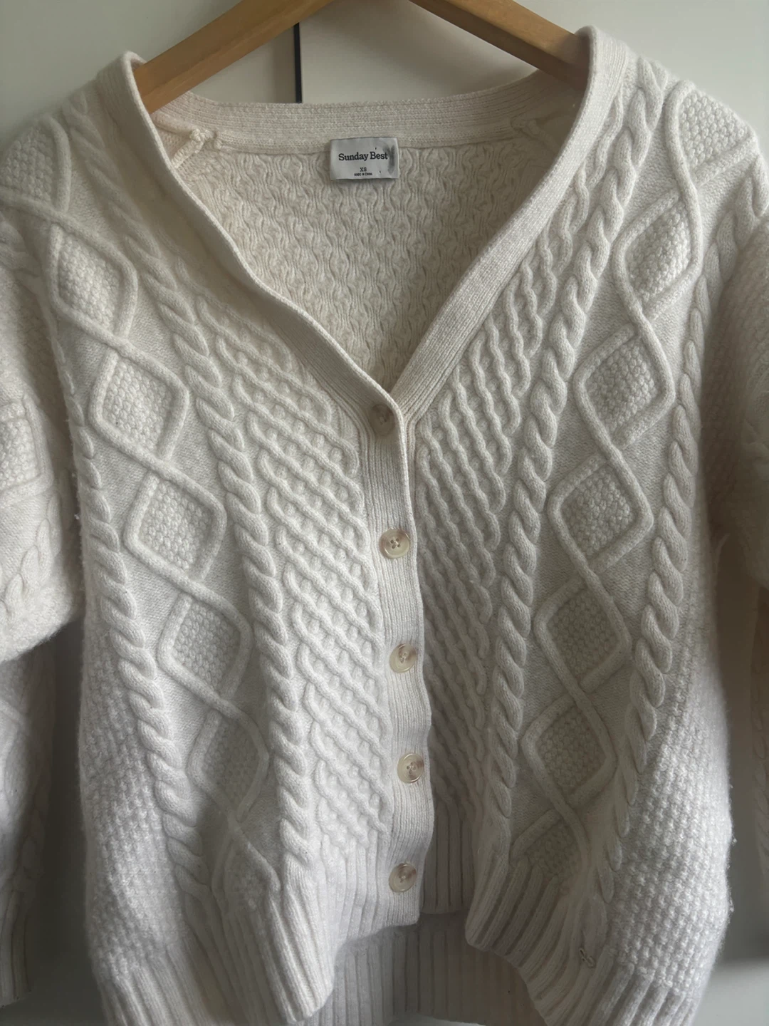 Sunday Best Cream Peggy Cardigan - photo 3