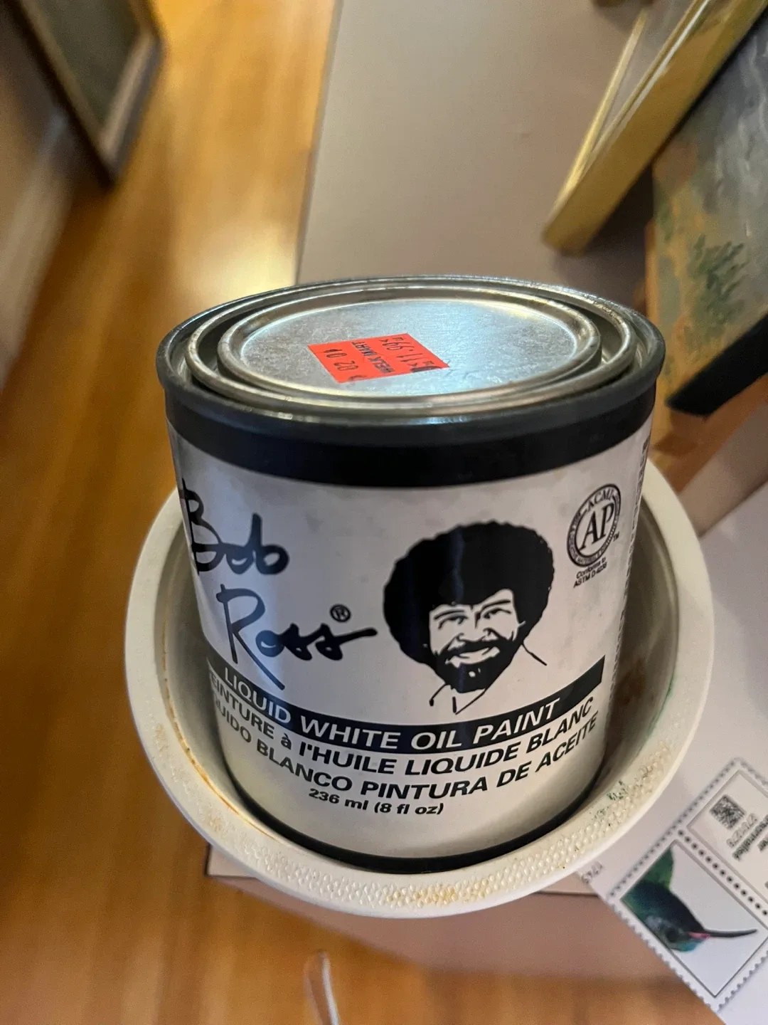 Bob Ross Liquid White Oil Paint