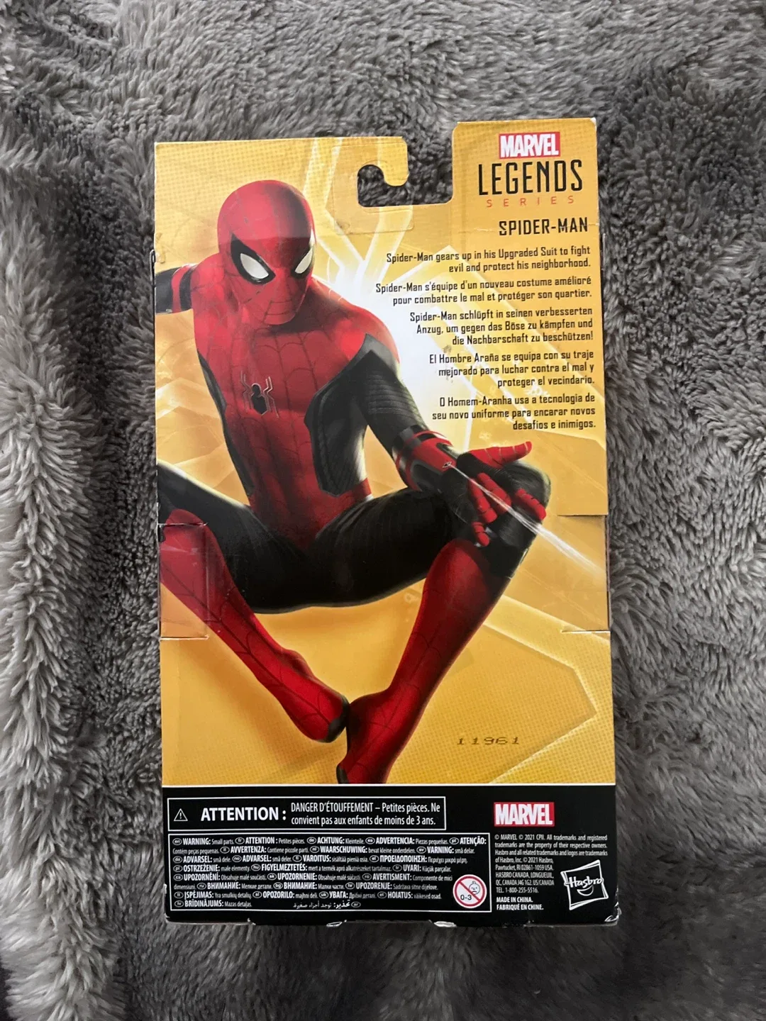 Marvel Legends Series: Spider-Man Upgraded Suit Action Figure image indicator(2)
