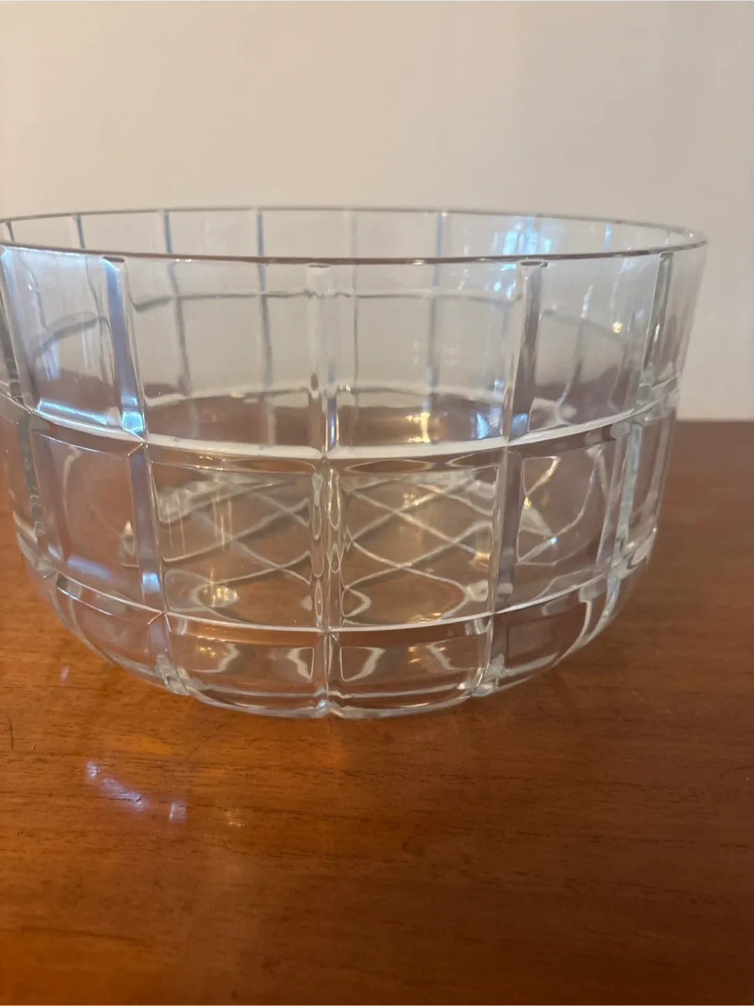 Crystal Clear Large Glass Bowl image indicator(2)