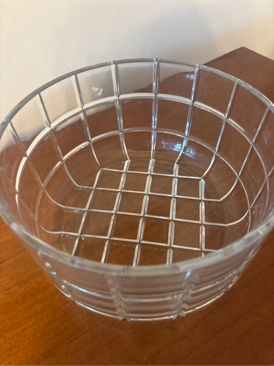 Crystal Clear Large Glass Bowl image indicator(5)