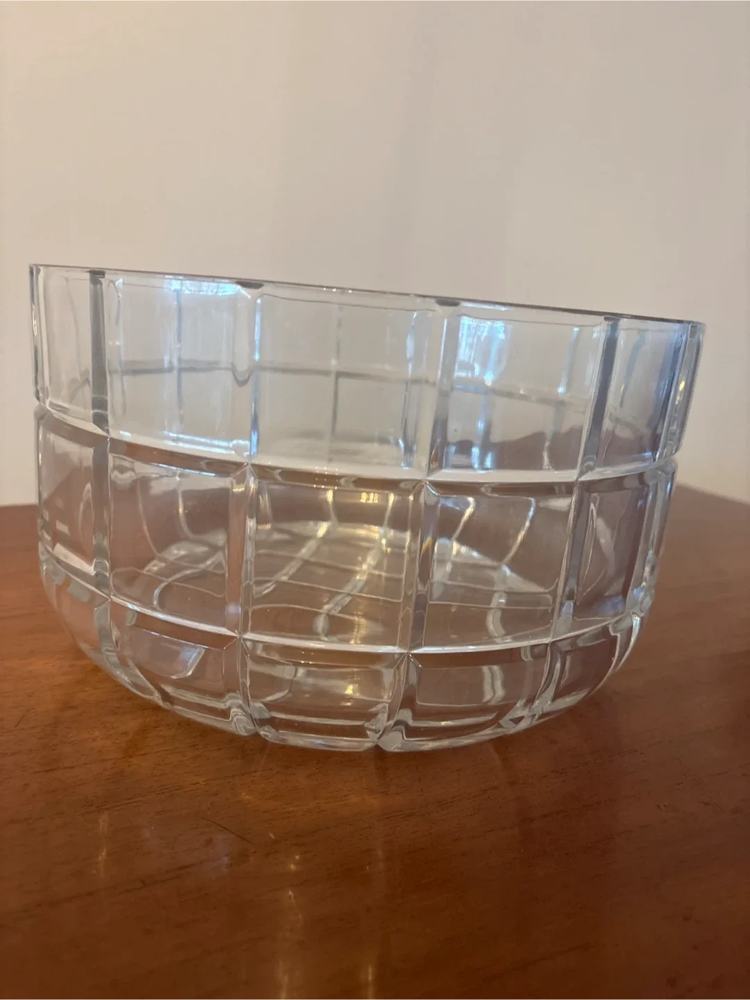 Crystal Clear Large Glass Bowl image indicator(6)