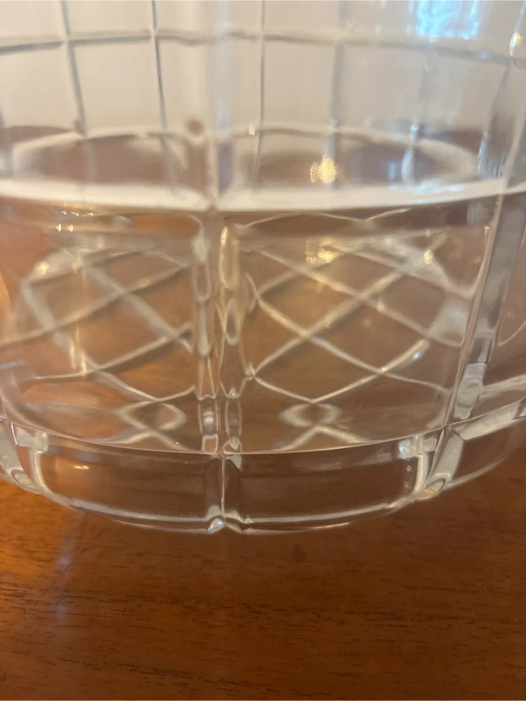 Crystal Clear Large Glass Bowl image indicator(4)