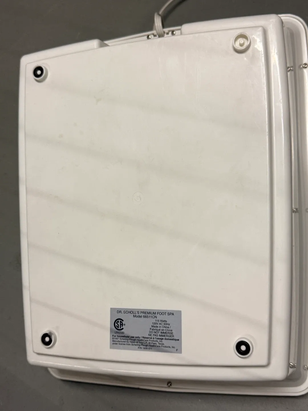 Foot bath image indicator(4)