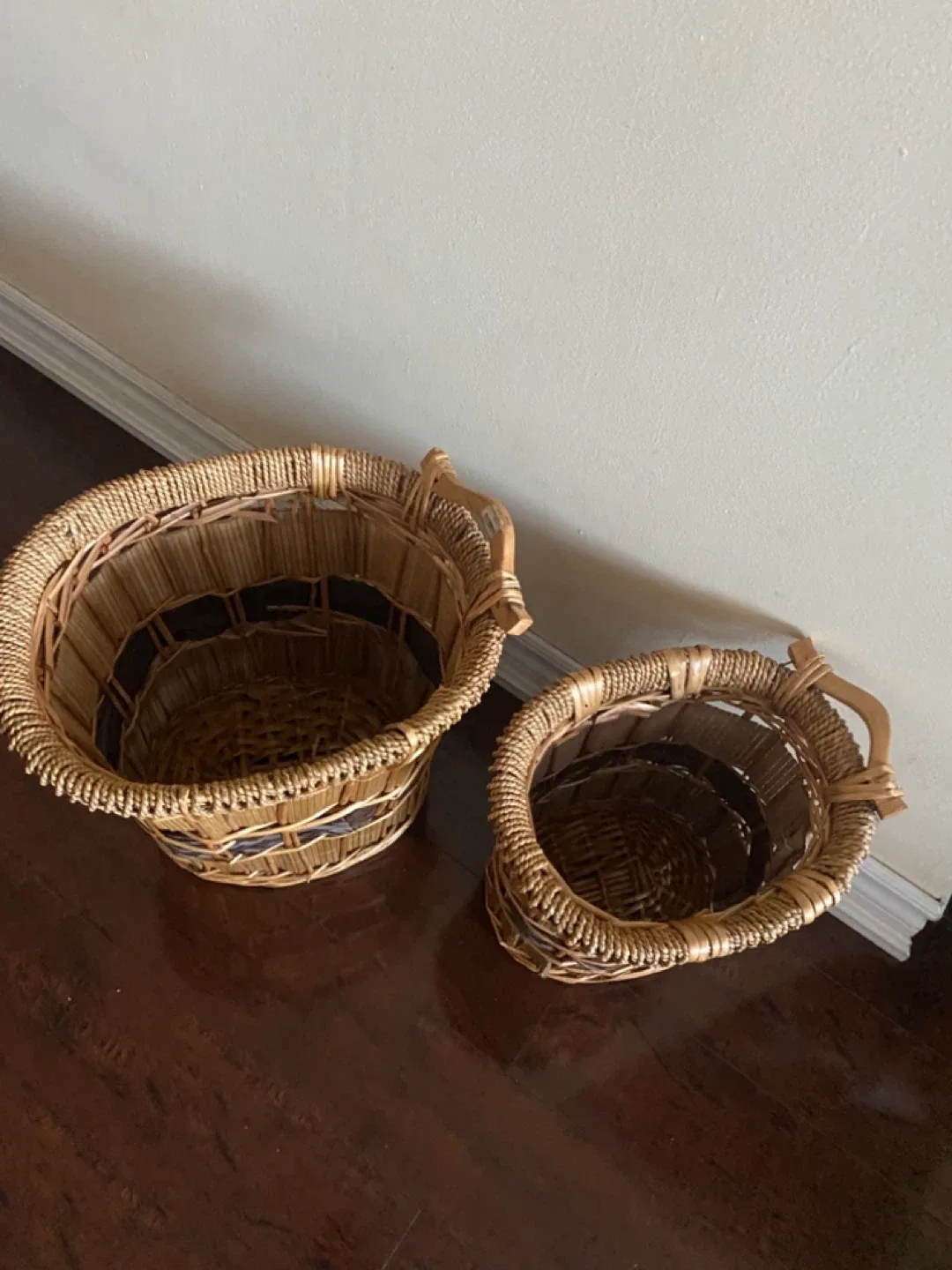 Wicker Baskets - Set of 2 image indicator(3)