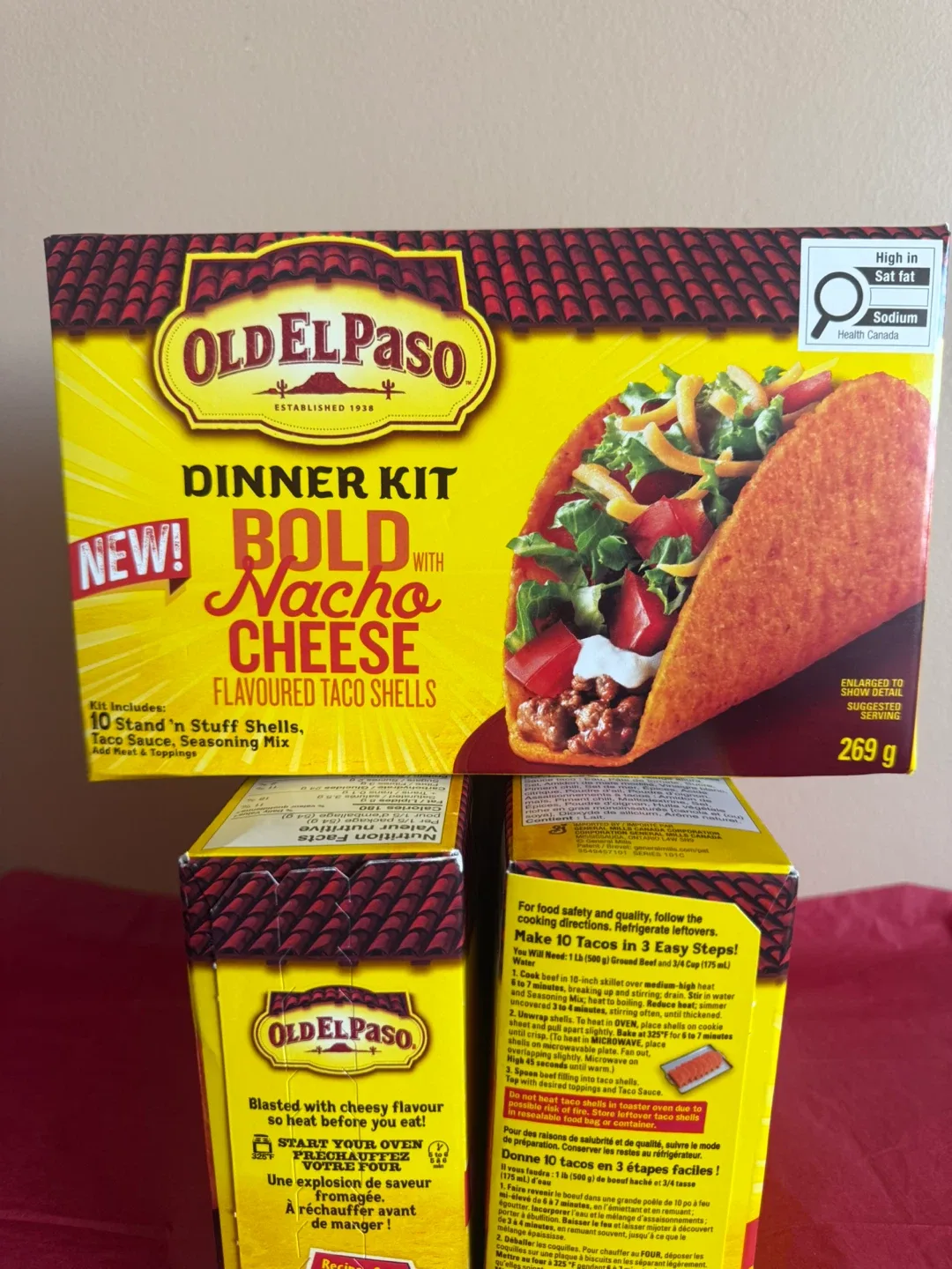 3 El Paso Dinner Kits/Exp. April, 2026 ($8 for all 3 boxes!!) image indicator(2)
