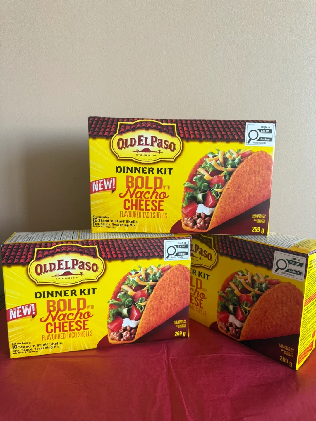 3 El Paso Dinner Kits/Exp. April, 2026 ($8 for all 3 boxes!!) thumbnail