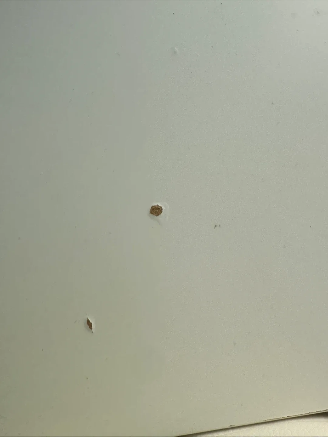 White IKEA table with black legs image indicator(2)