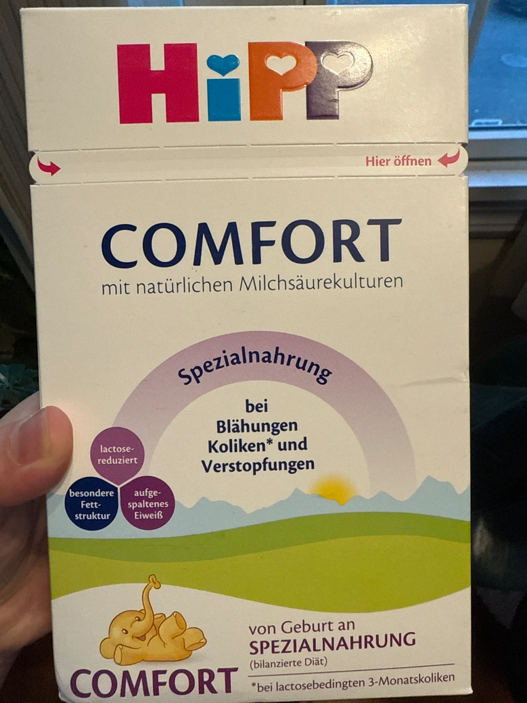 HiPP Comfort Baby Formula 2box