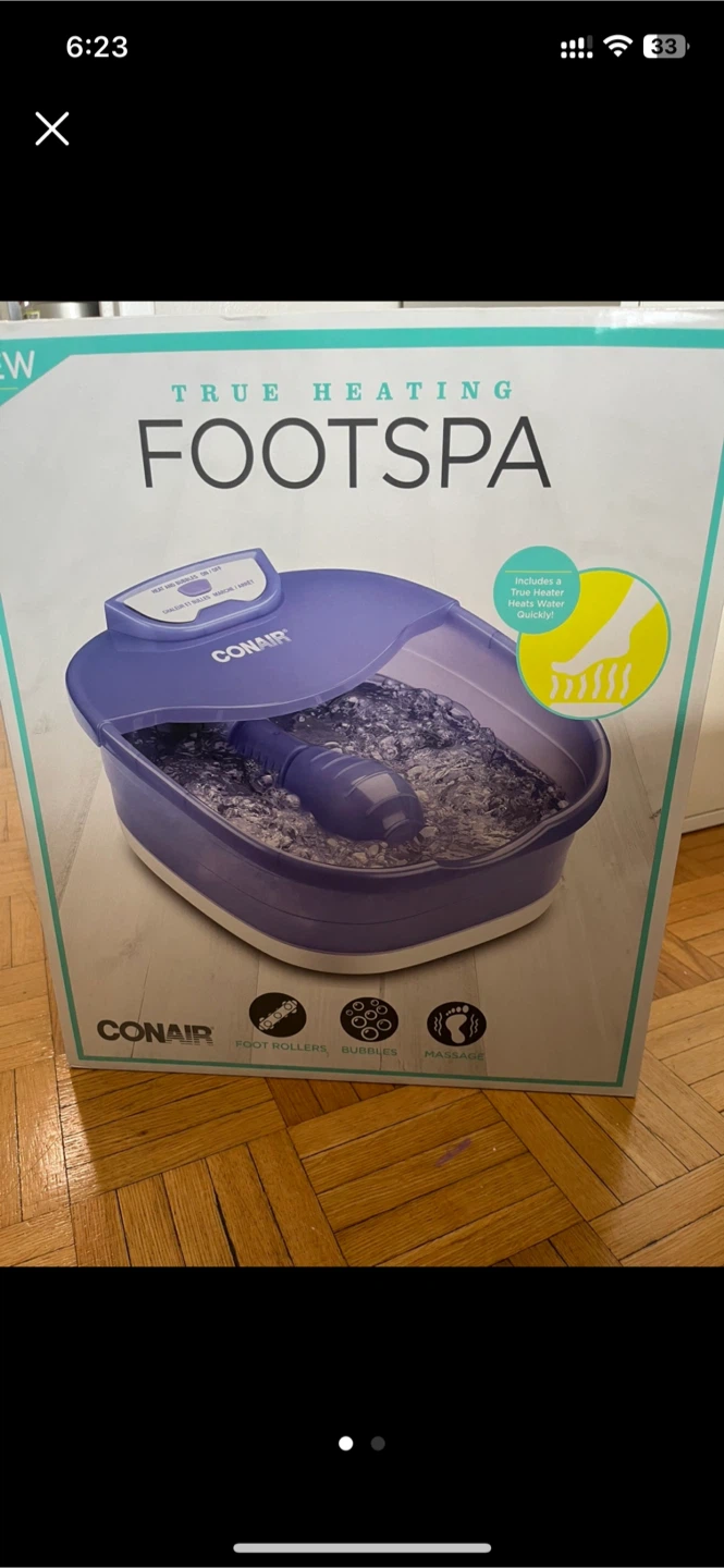 Conair True Heating Footspa