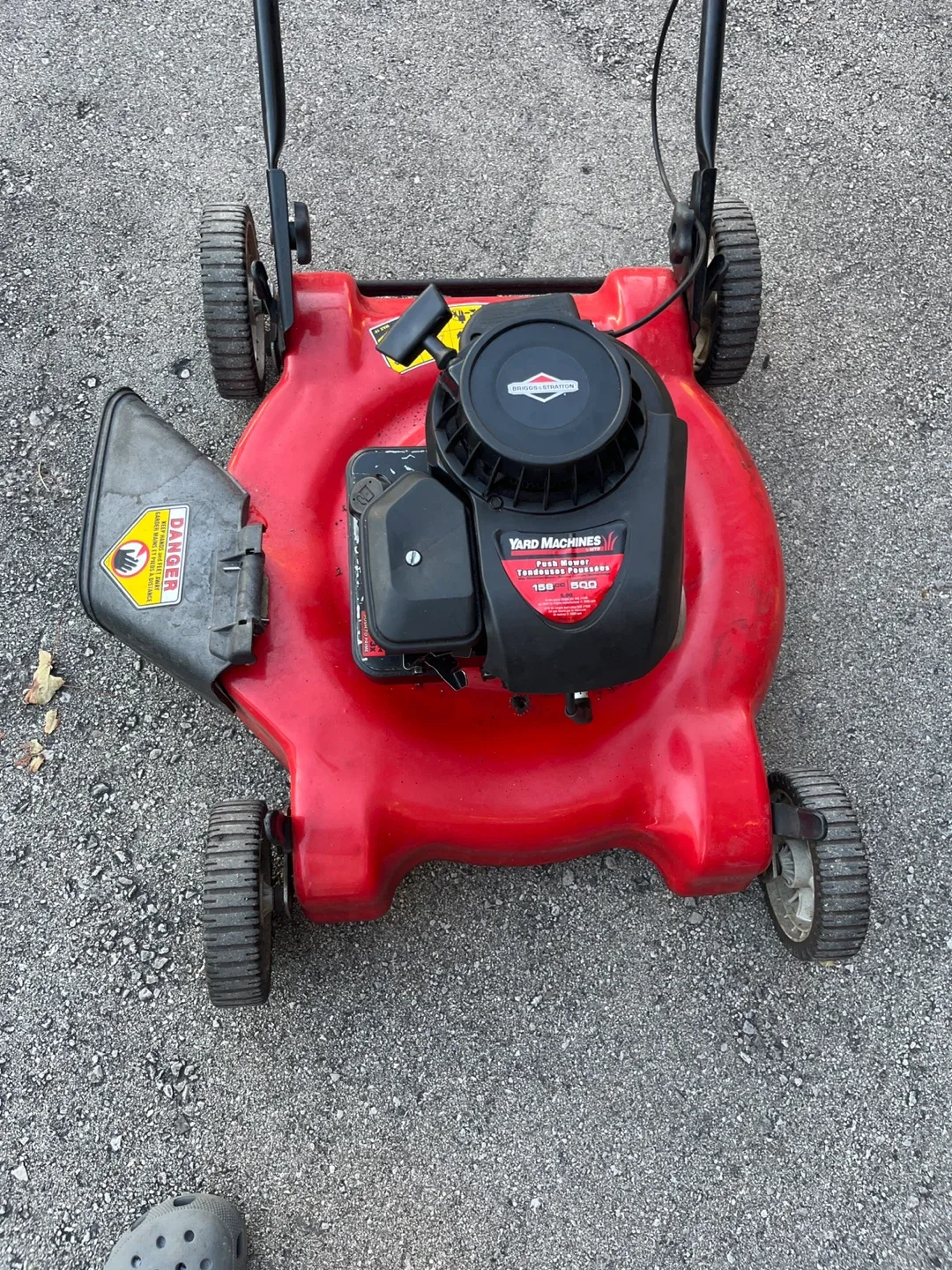 Yard Machines 159cc Gas Powered Push Mower image indicator(3)