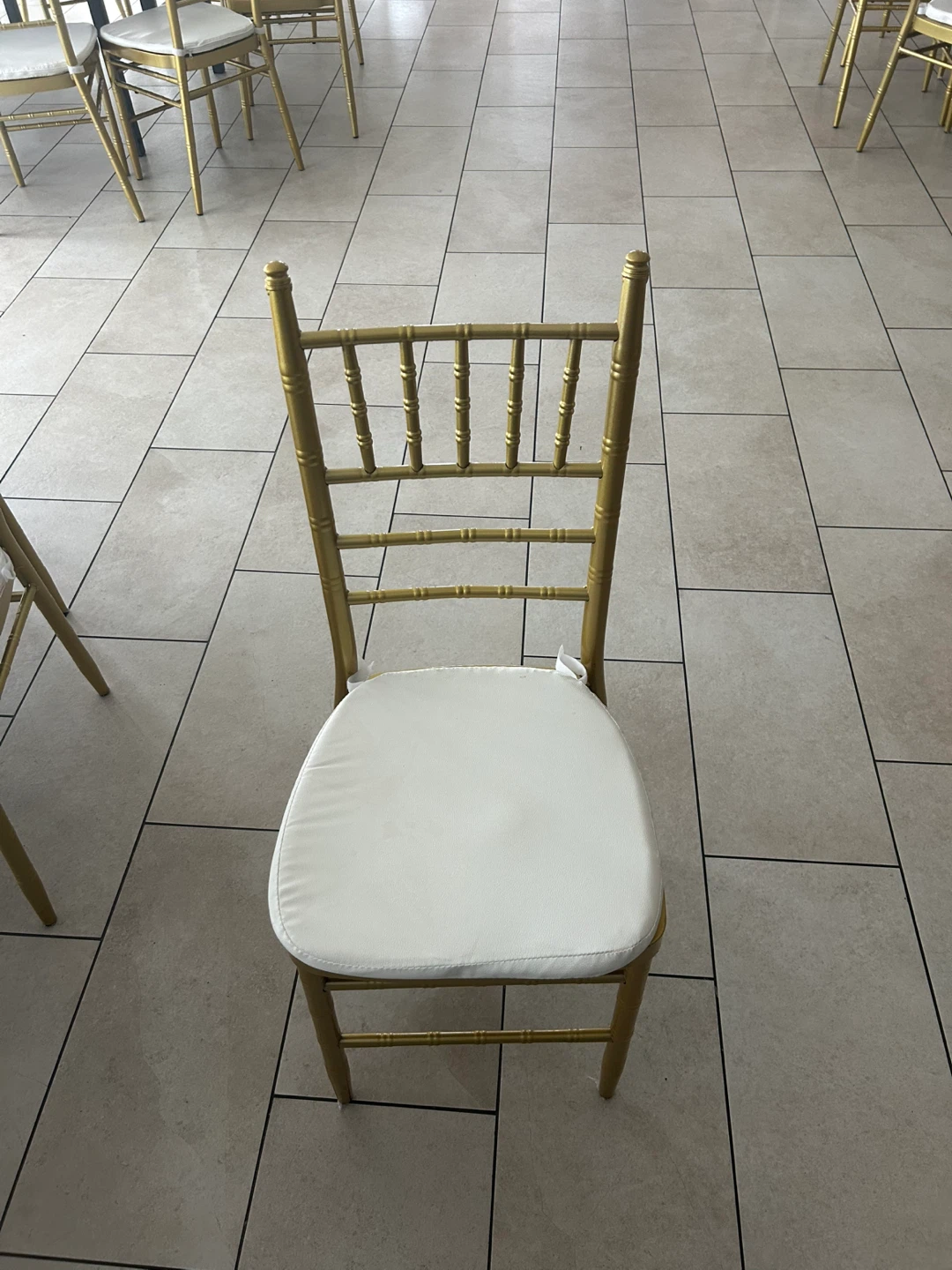 Gold Chiavari Chair with Cushion 200 pcs - photo 2