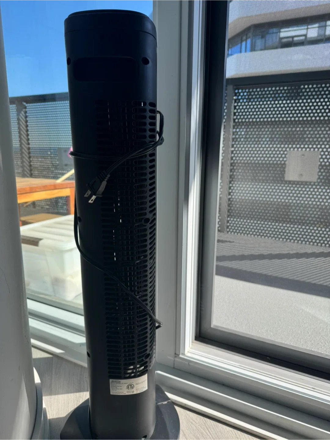 Sunbeam Black Tower Fan image indicator(2)