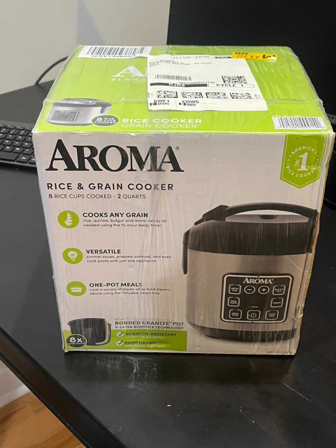 Aroma Rice & Grain Cooker - 8 Cups / 2 Quarts - photo 3