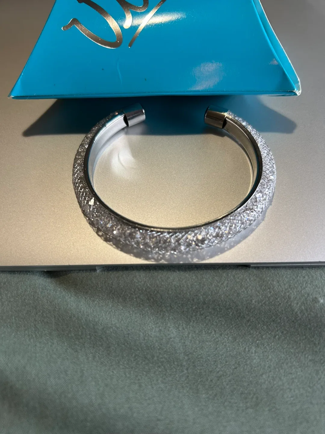 Vivah Silver Bangle Bracelet with Box image indicator(3)