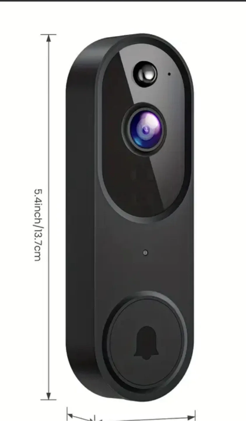 1080p Video Doorbell with Night Vision image indicator(6)