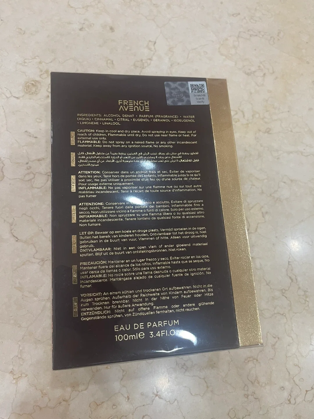 Brand New Sealed Liquid Brun 100ml Perfume image indicator(2)