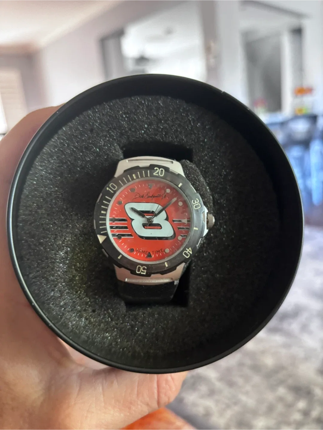 Dale Earnhardt Jr. #8 Watch in Collectible Tin image indicator(4)