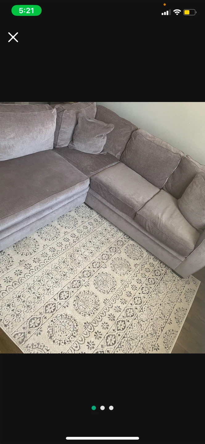 Sectional Sofa - Gray
