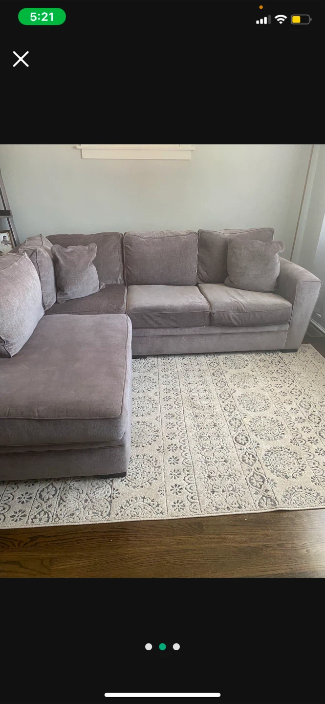 Sectional Sofa - Gray - photo 2