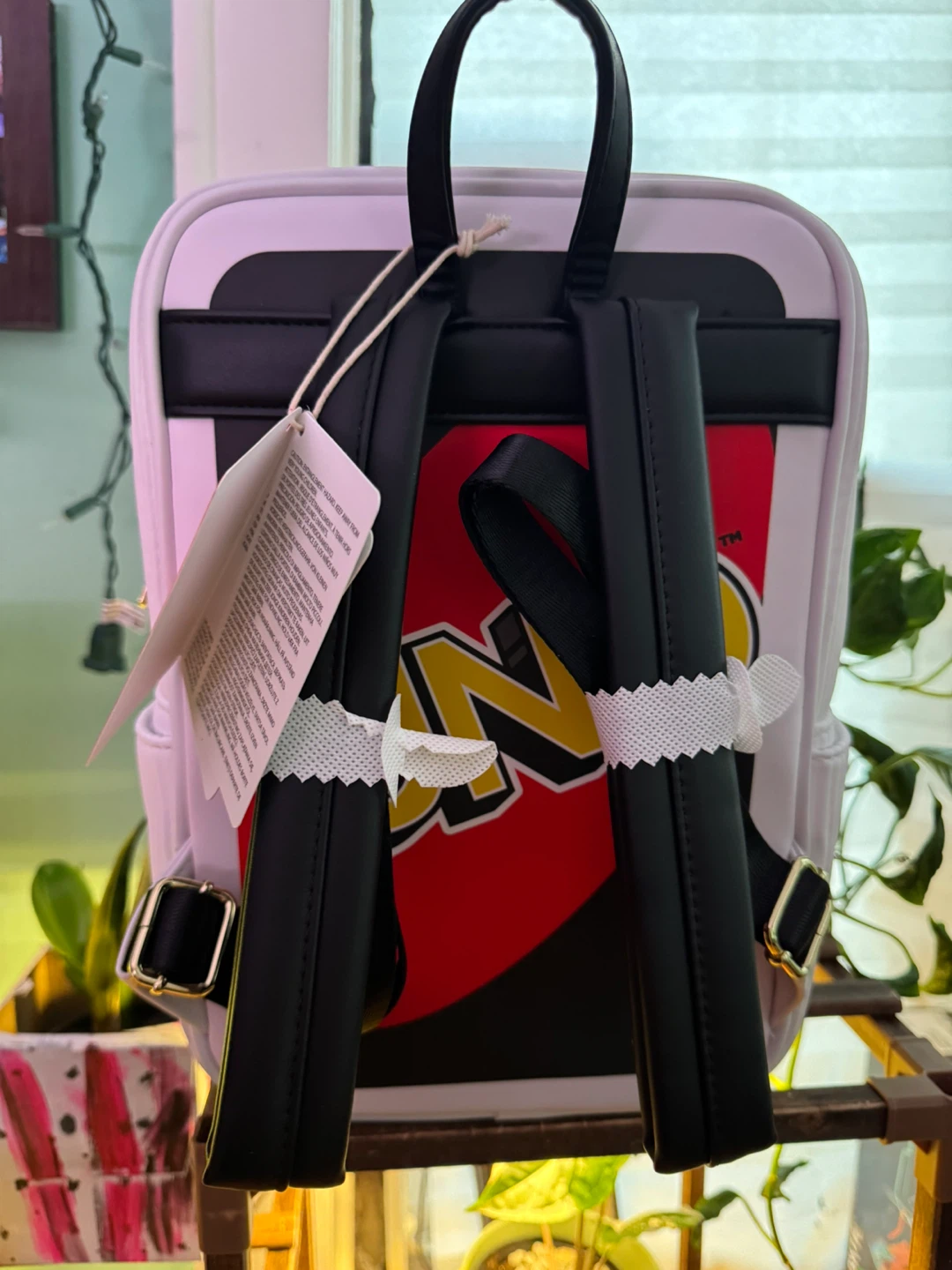 NWT Loungefly UNO Reverse Card Mini Backpack - photo 3