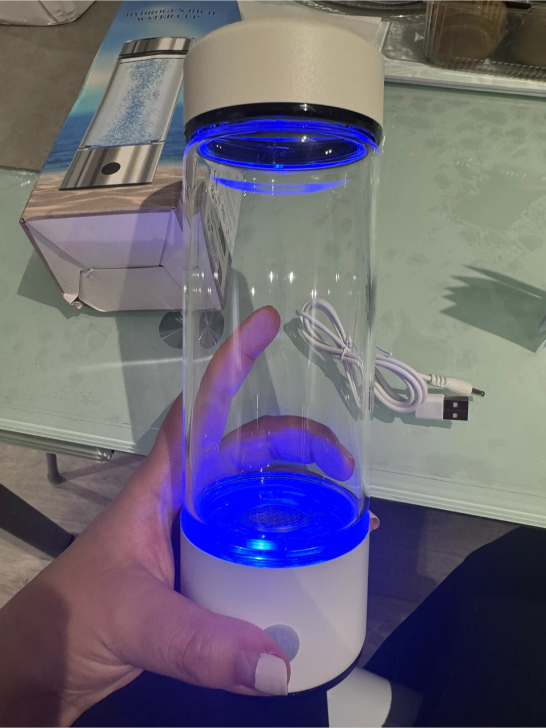 Hydrogen Rich Water Cup Glass - photo 2
