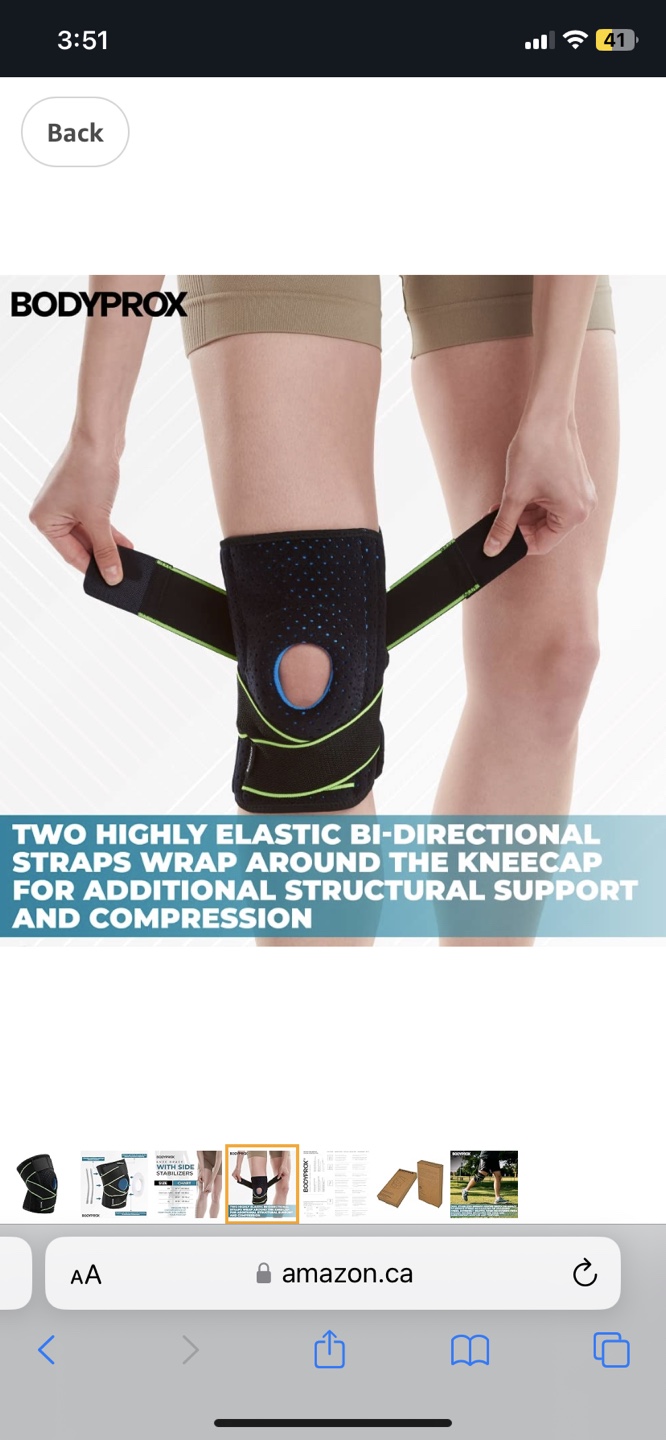 🥕 Bodyprox Knee Support Brace - Like New! - photo 3