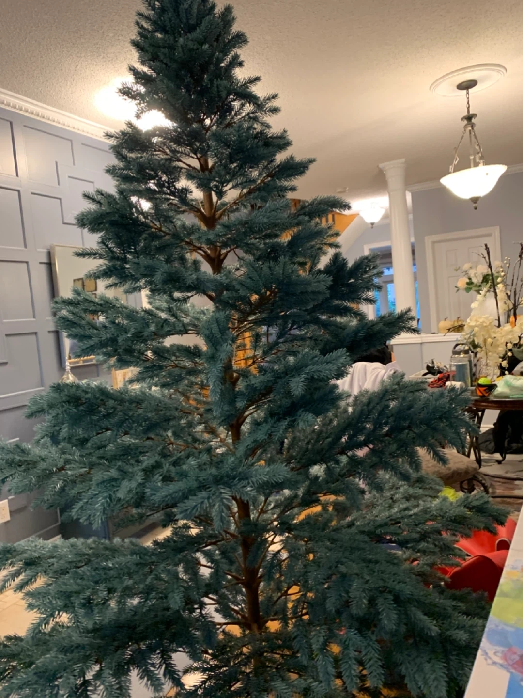 Blue Artificial Christmas Tree