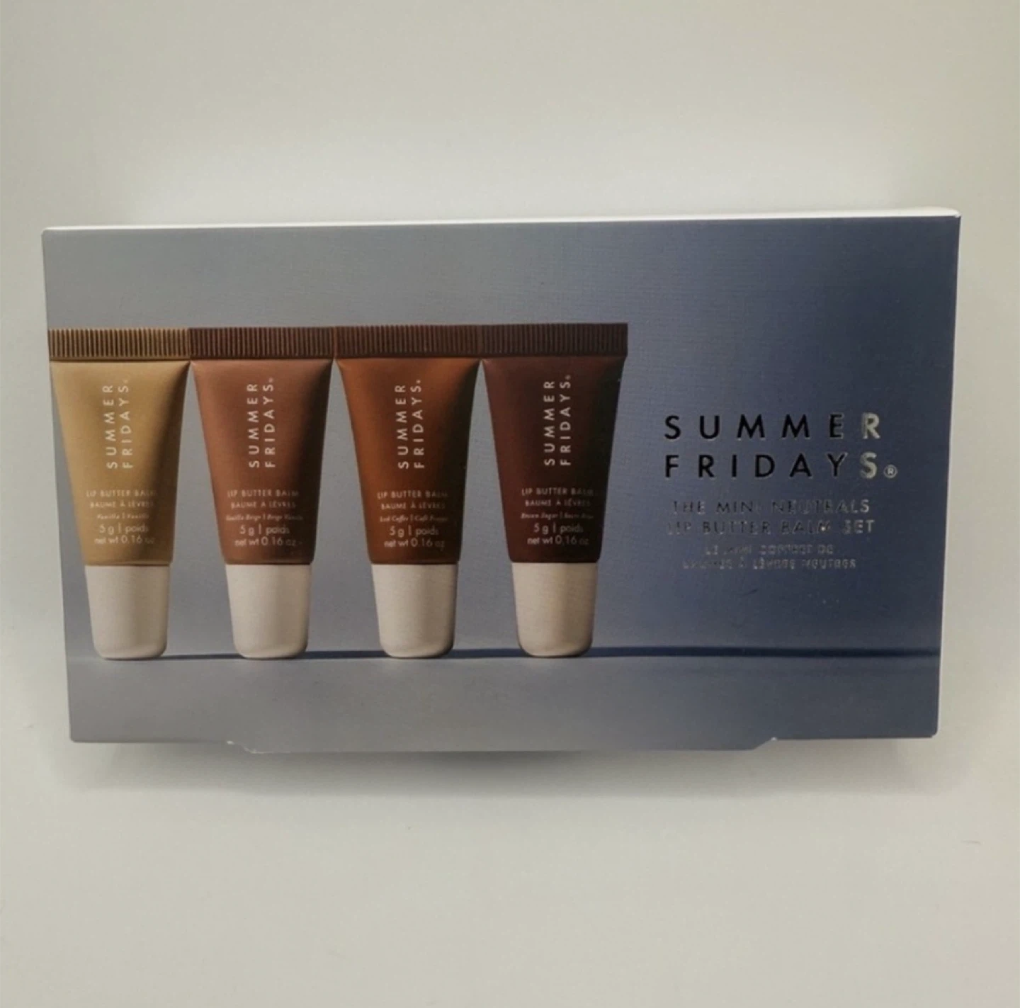 Summer Fridays The Mini Neutrals Lip Butter Balm Set