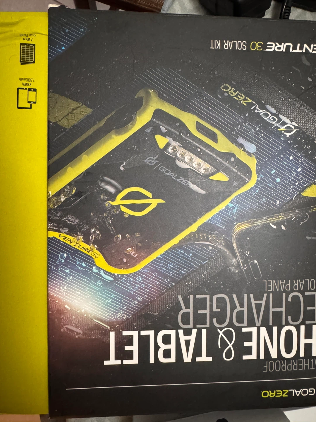 Goal Zero Venture 30 Solar Kit - 7800mAh