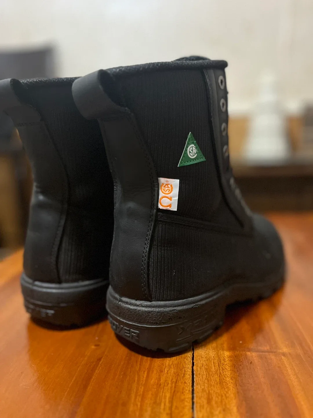 Rover Black Work Boots - Size 8.5 image indicator(3)