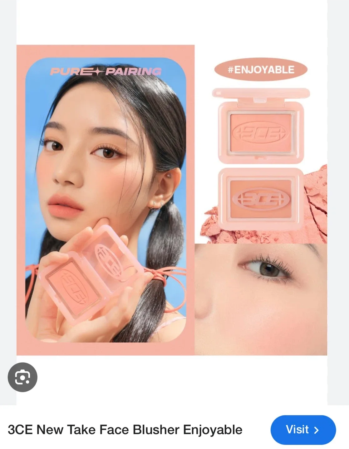 3CE New Take Face Blusher image indicator(3)