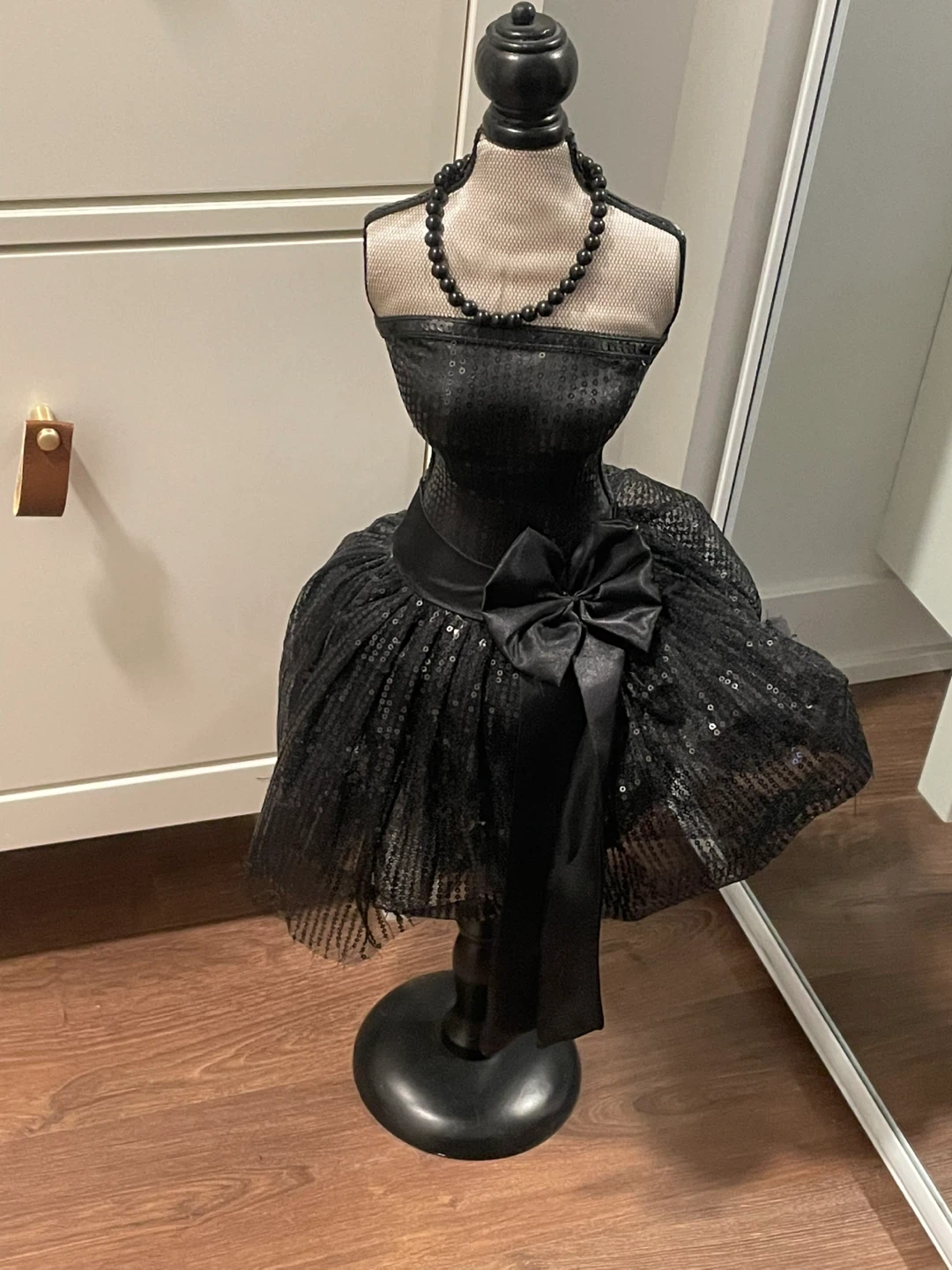 Decorative Dress Form Mannequin - Black