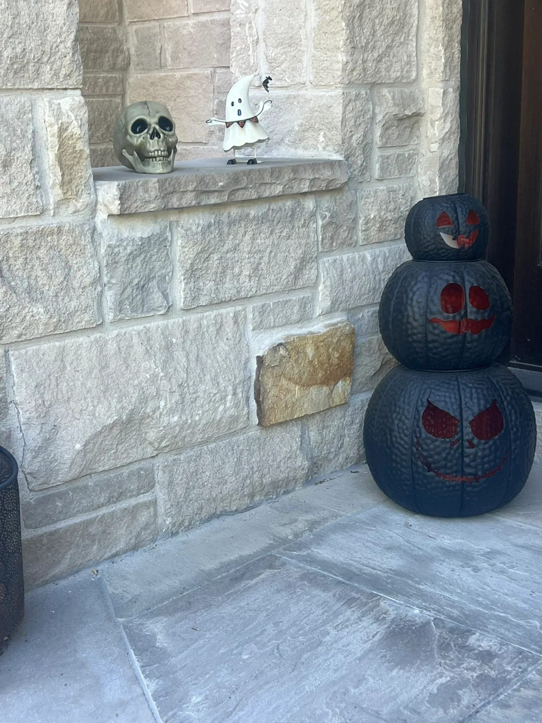 Halloween Pumpkin Stack Decoration image indicator(2)