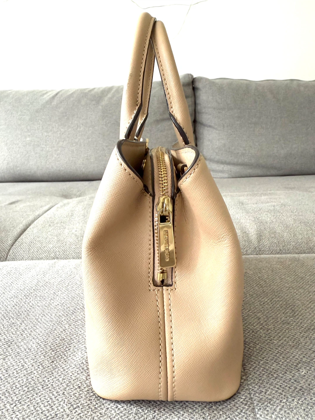 MICHAEL KORS  CAMILLE  SMALL SATCHEL LEATHER  HANDBAG - photo 5