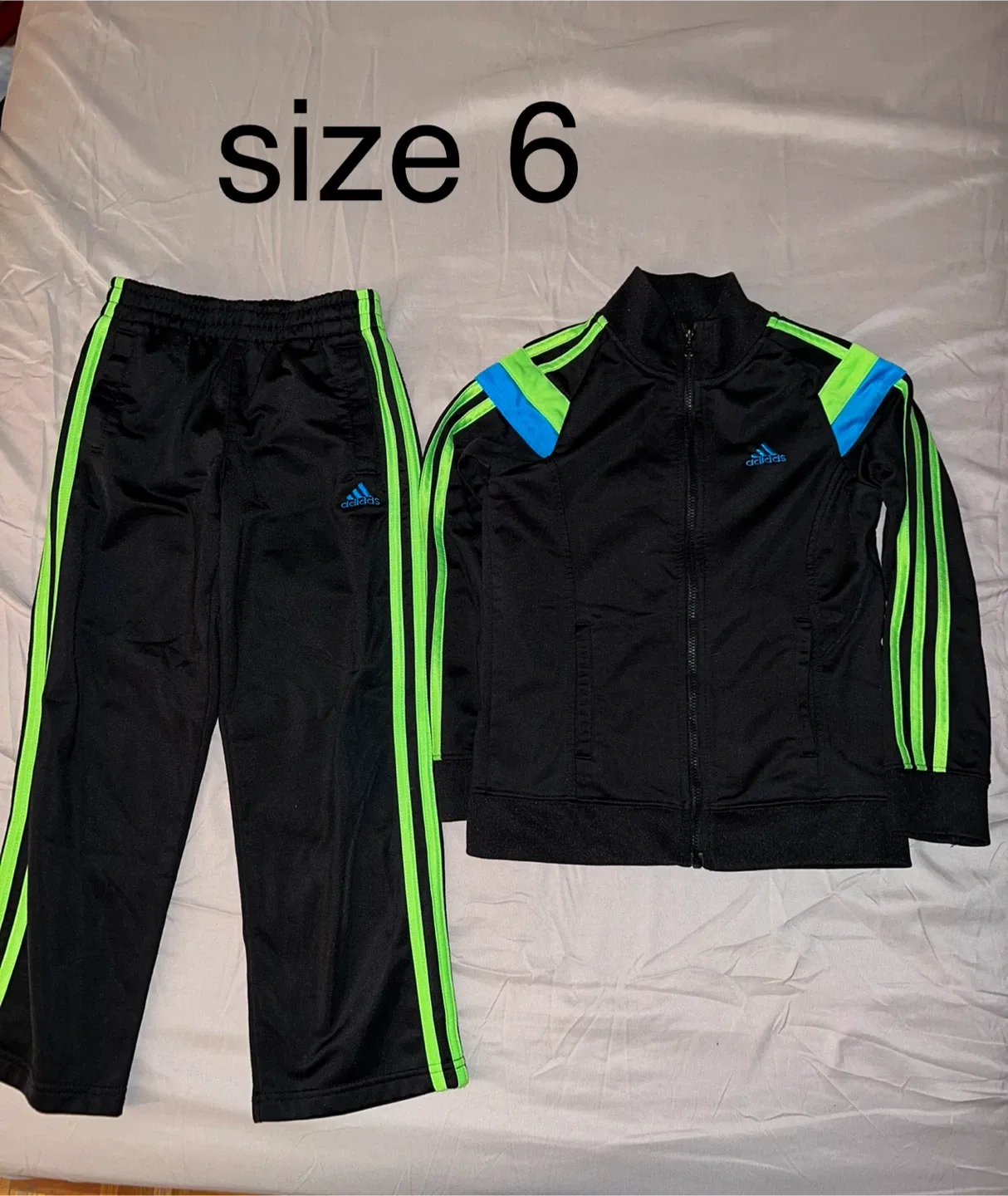 Kids' Size 6 Adidas & Jordan Tracksuits image indicator(3)