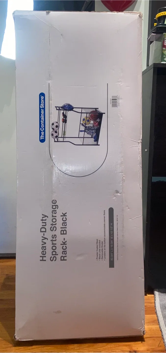 The Container Store Sports Storage Rack - Black image indicator(2)