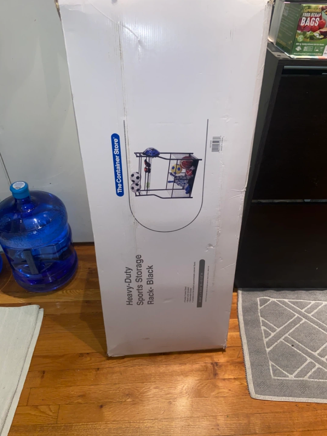 The Container Store Sports Storage Rack - Black