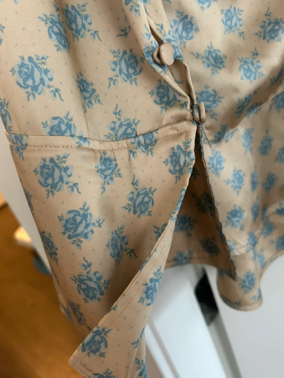 🥕Zara Floral Print 🩵🤎 - photo 3