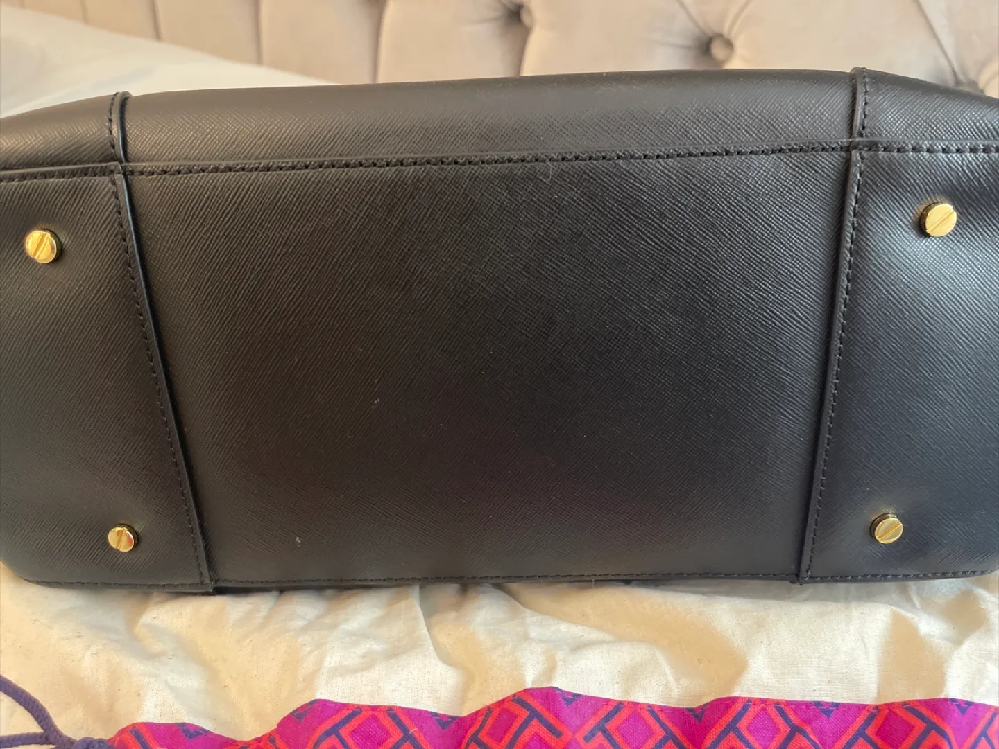 Tory Burch Black Leather bag image indicator(3)