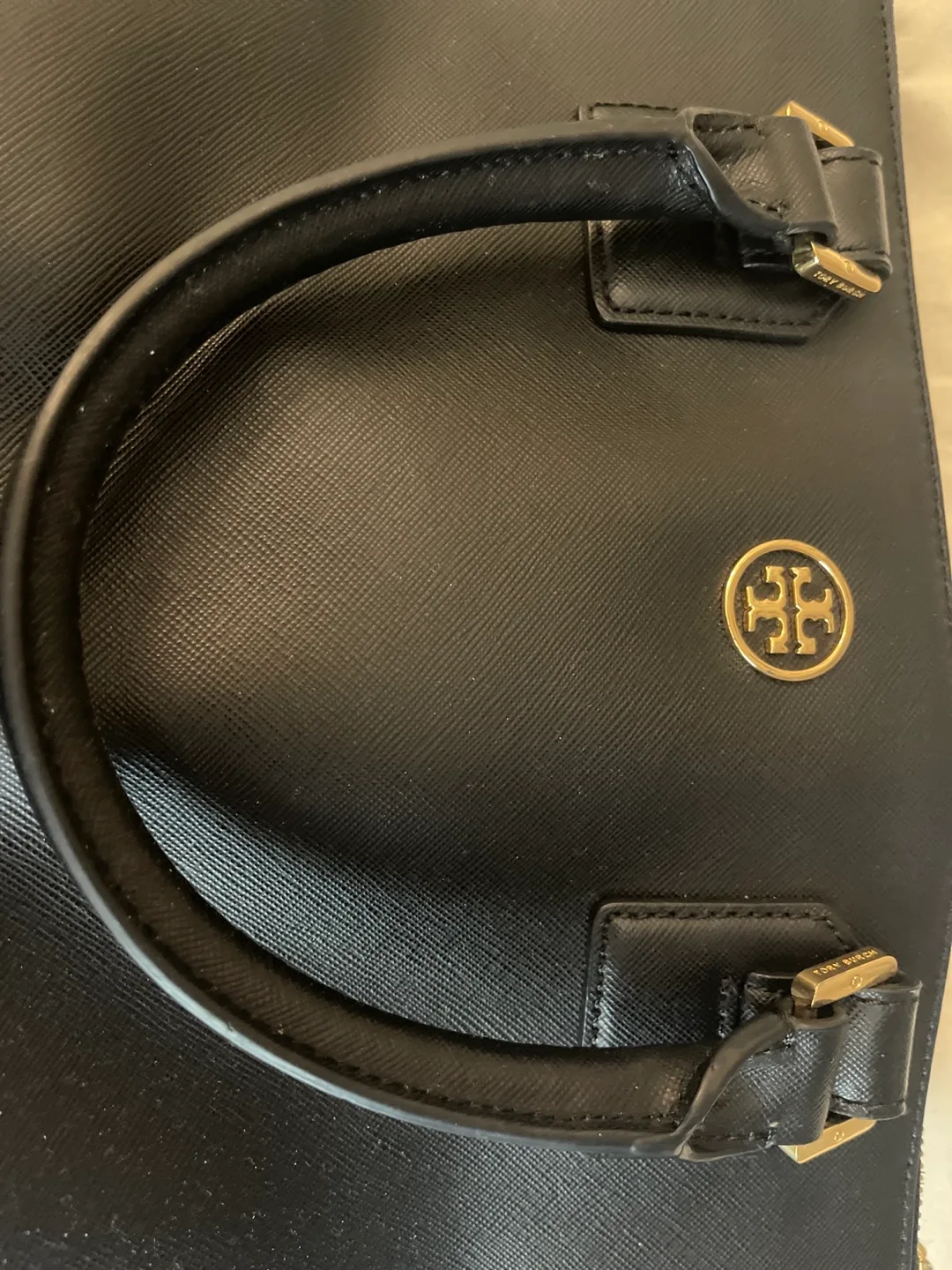 Tory Burch Black Leather bag image indicator(2)