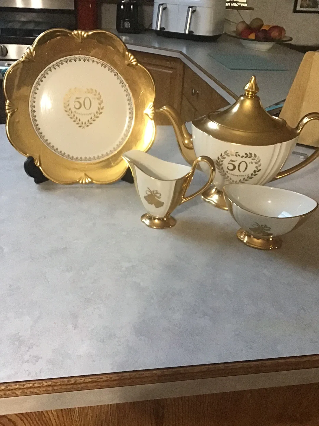 Royal Winton 50th Anniversary Plate