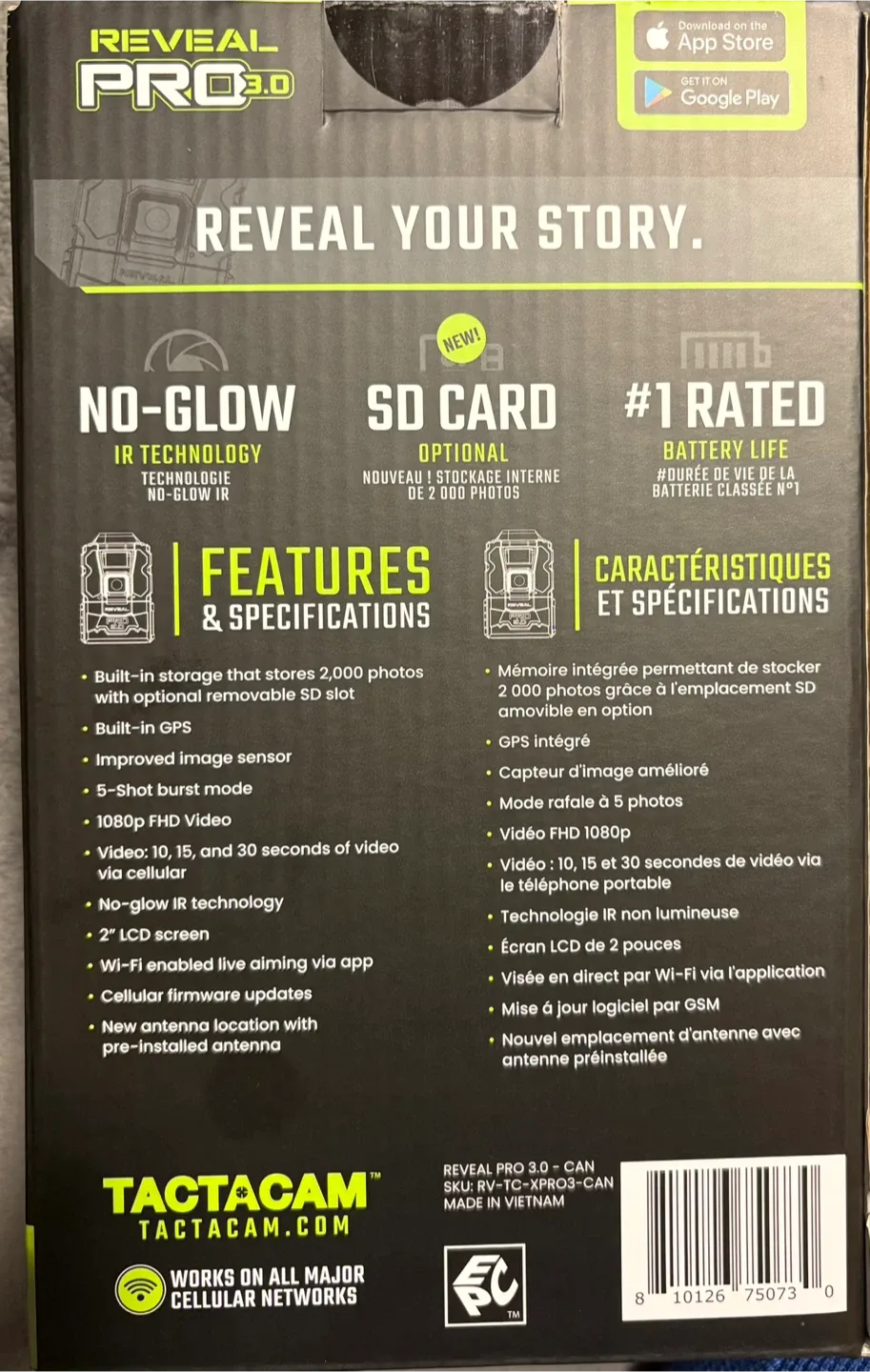 TACTACAM Reveal Pro 3.0 LTE Cellular Trail Camera image indicator(2)